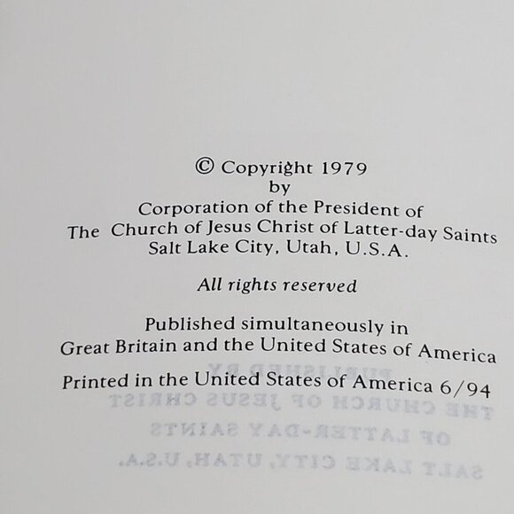 King James Version Holy Bible Church Of Jesus Christ Of Latter-Day Saints - Picture 3 of 11